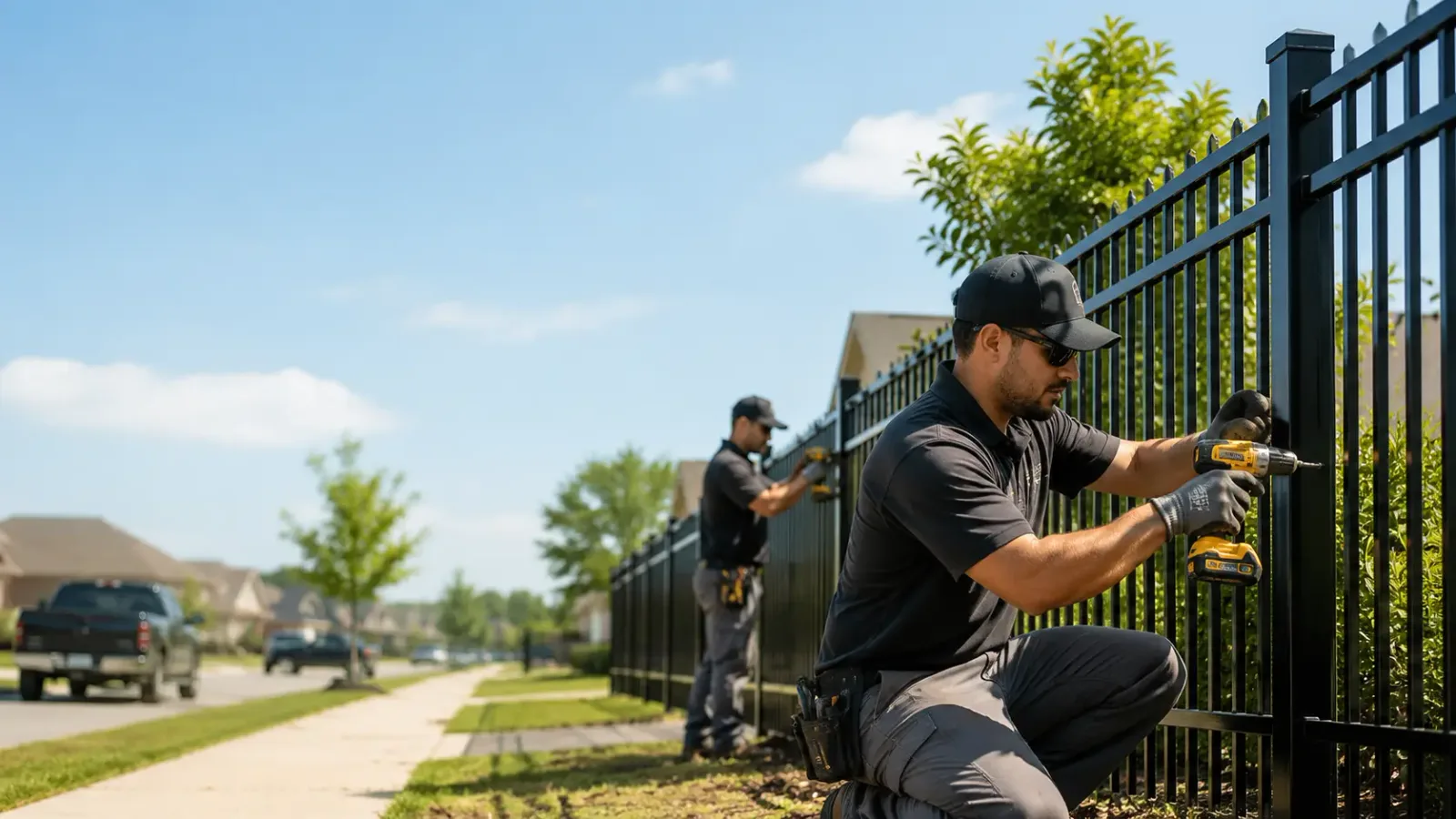 Metal Fence Installation in Gustine, TX